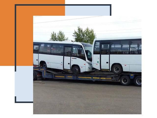 Перевозка автобусов и грузовиков с креплением в Нижнем Тагиле