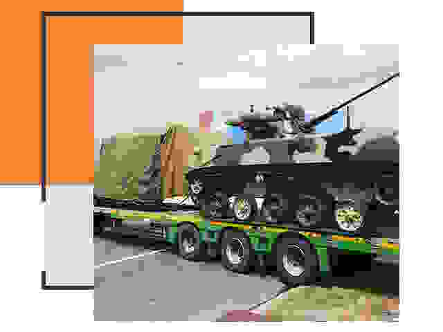 Перевозка военной техники в Нижнем Тагиле